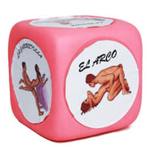 DIABLO PICANTE - SUPER BIG PINK KAMASUTRA POSTURE DICE